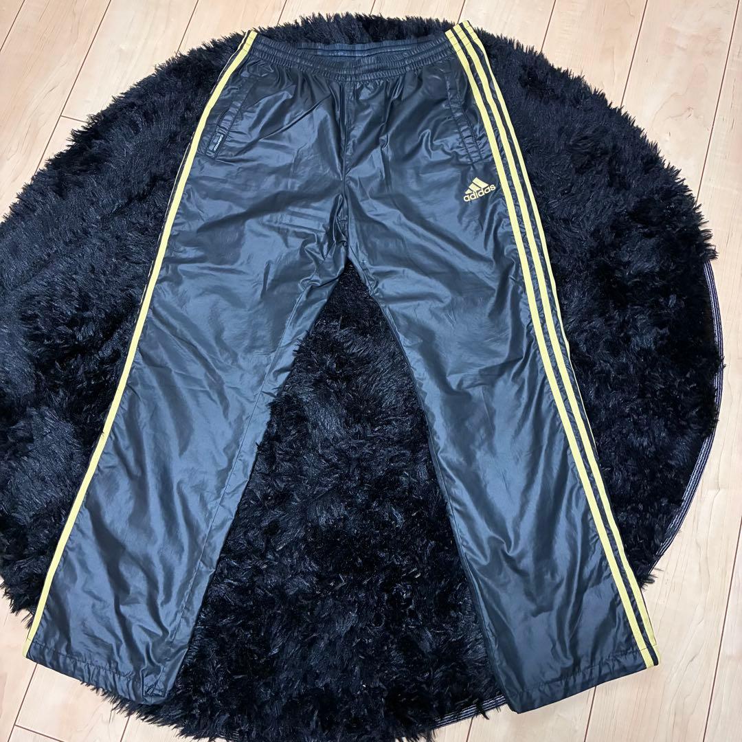 2010年製 adidas CLIMAPROOF セットアップ 黒金