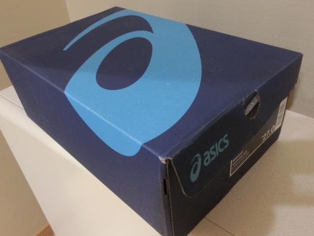 アシックス・マラソンシューズ・ハイパースピード（黄緑）未使用27.0㎝