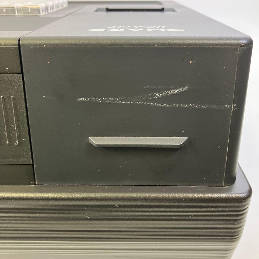 【使用感少】 SHARP シャープ 電子レジスタ XE-A147 ロール紙付き