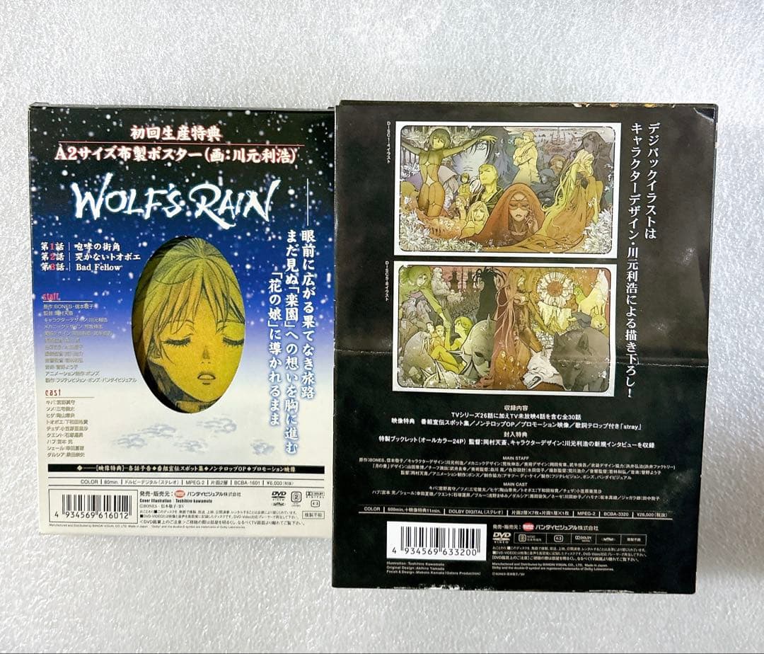 WOLF’S RAIN DVD-BOX 初回限定生産 ウルフズレイン