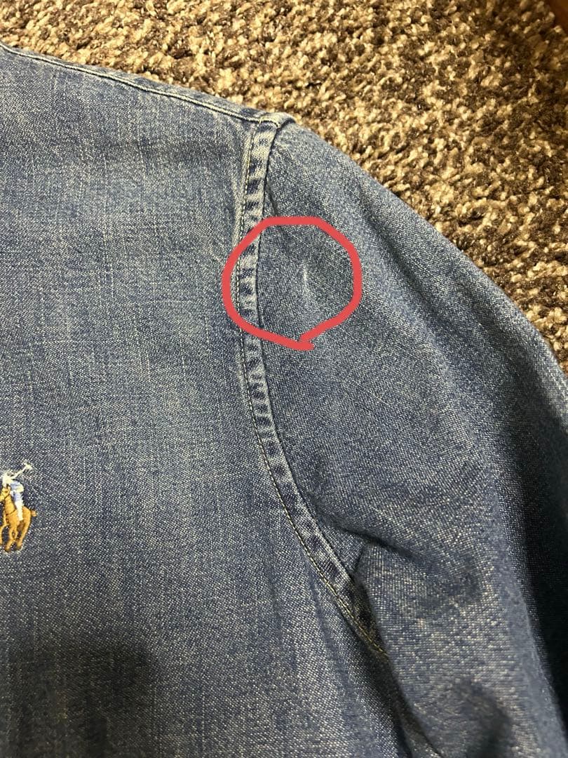 Ralph Lauren デニムシャツワンピース