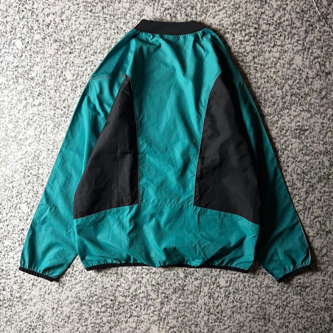 アディダス　スポーツミックス　ビッグロゴ　ピステ　プルオーバー　フットサル