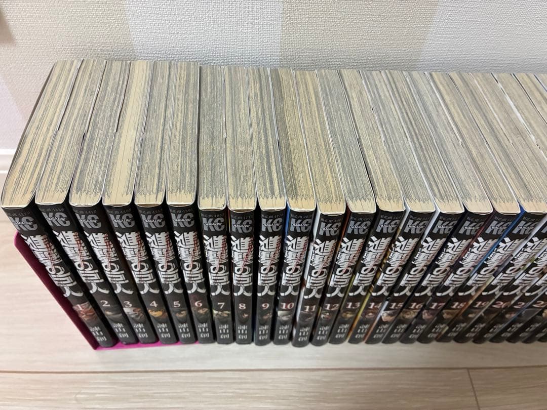 進撃の巨人 全巻セット 1〜34巻 完結 諫山創 講談社