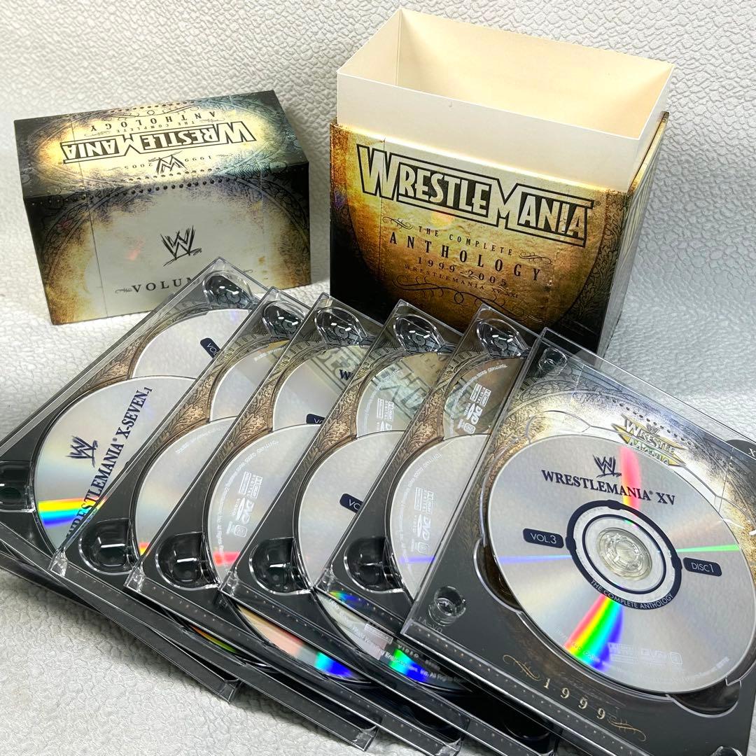 WWE レッスルマニアTHE COMPLETE BOX I〜III