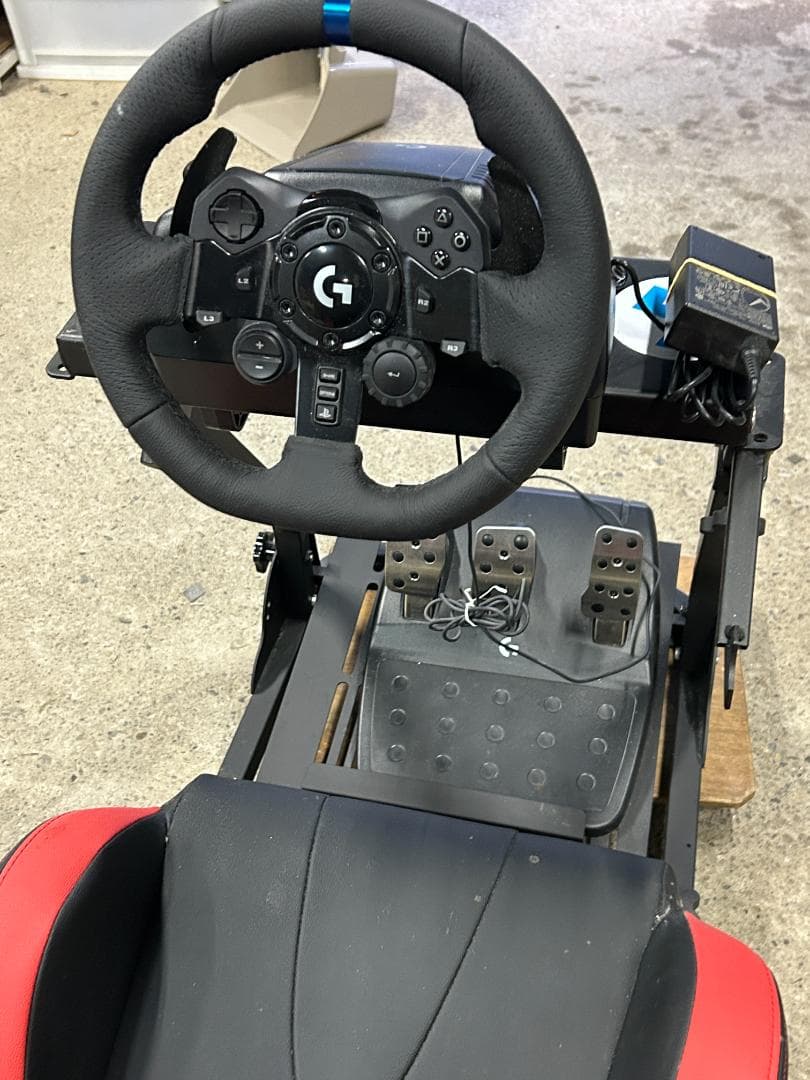 ロジクール G923 ＆ DRS-1 レーシングチェアセット（発送対応可）