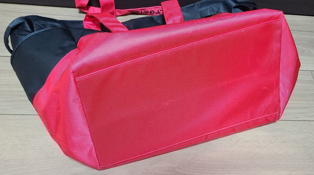 PEARLY GATES トートバッグ ネイビー×ピンク