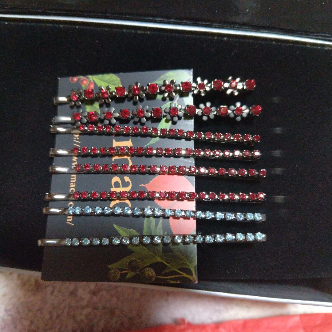 imac FIGURA ヘアピン 多色 バレッタのセットです