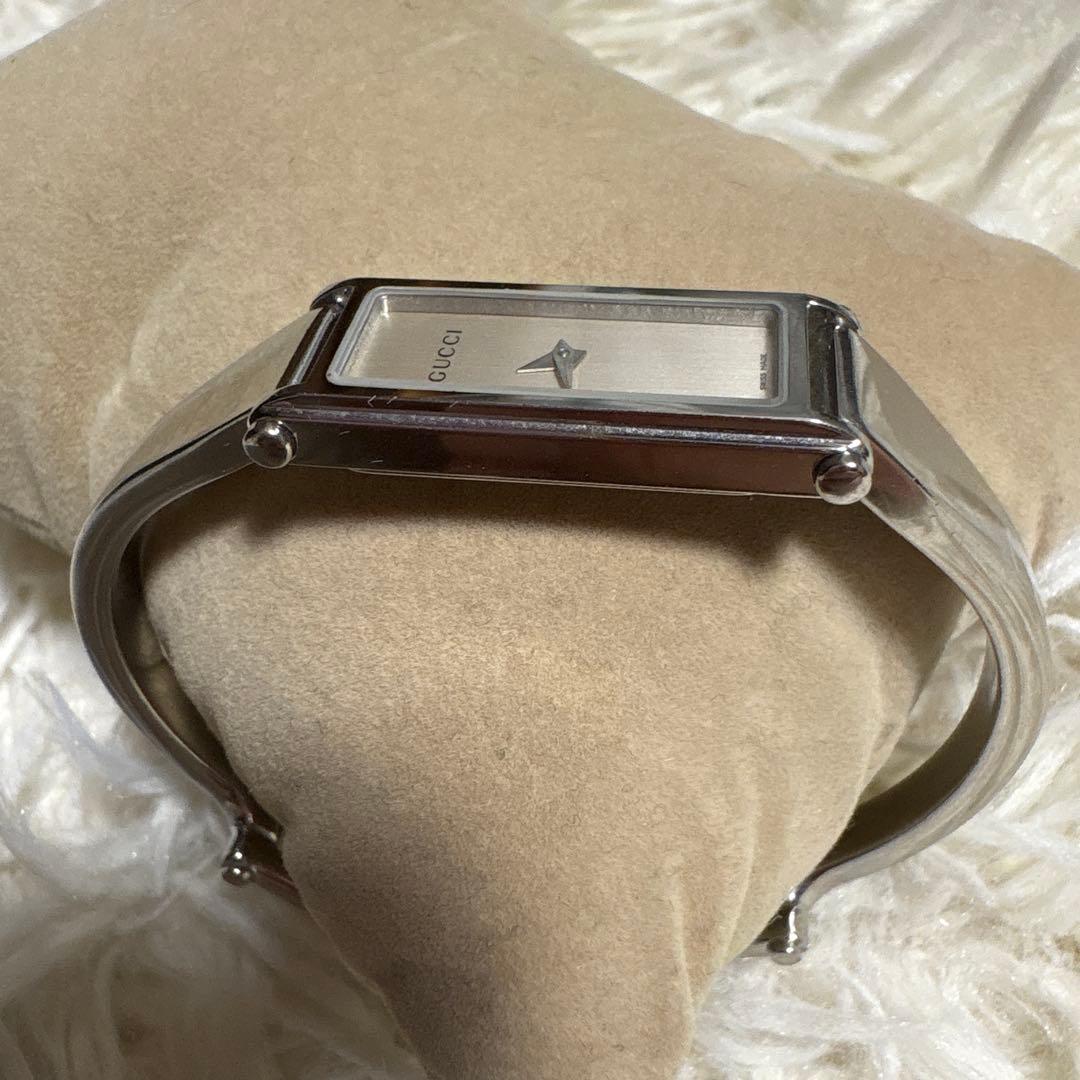 【新品電池】グッチ　GUCCI レディース　腕時計　シルバー