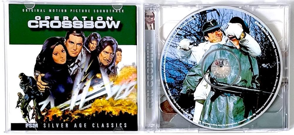 廃盤 稀少盤 3000枚限定 CD 荒鷲の要塞 クロスボー作戦 サウンドトラック