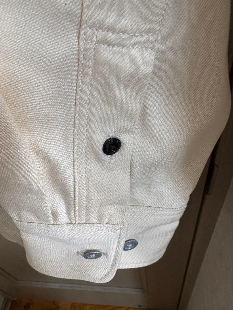 新品タグ付　G-STAR RAW デニムジャケット　シャツホワイト　L