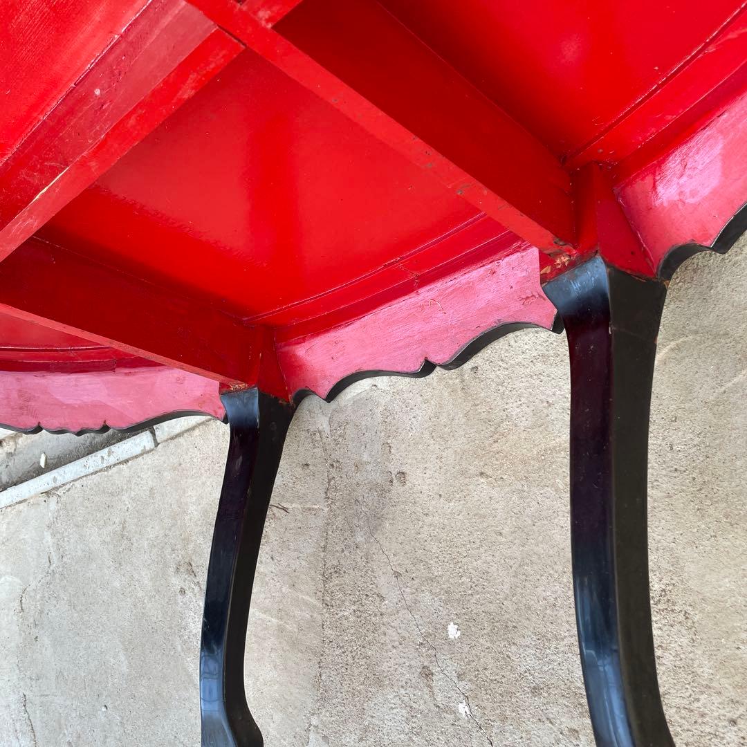 た*ま様 引き取り限定 中国美術 螺鈿 天然木漆器の テーブル 応接テーブル 埼