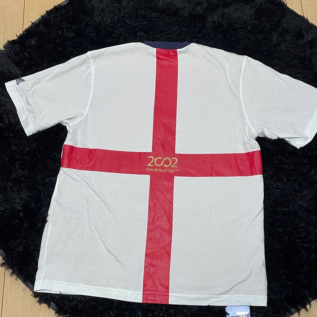 アディダス 日韓ワールドカップ 2002 リバーシブル Tシャツ イングランド