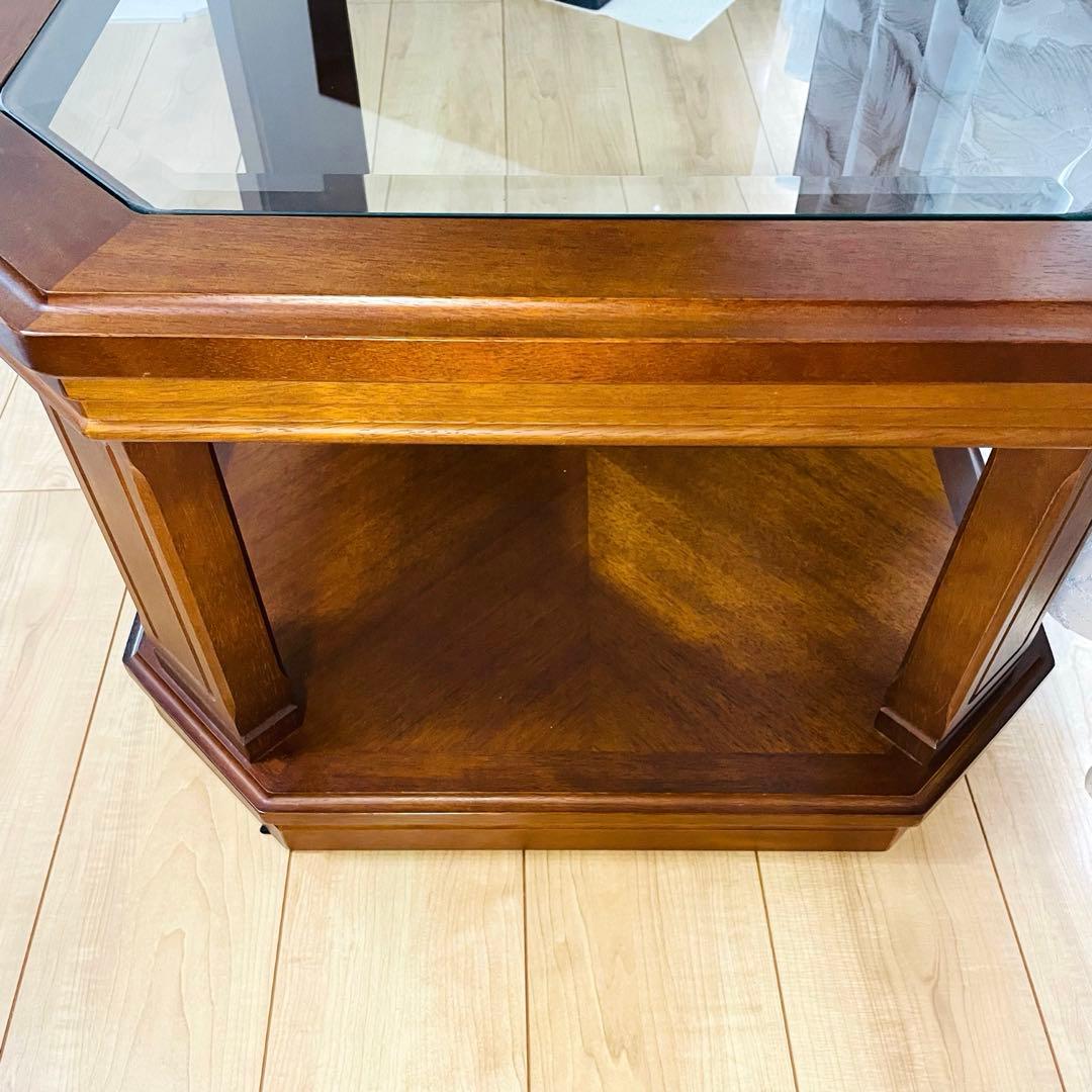 maruni マルニ木工 センターテーブル 地中海シリーズ ガラステーブル