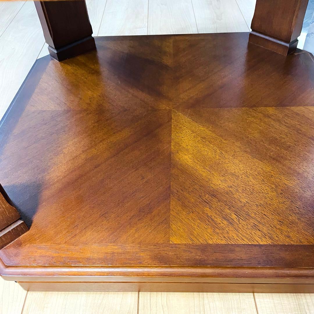 maruni マルニ木工 センターテーブル 地中海シリーズ ガラステーブル