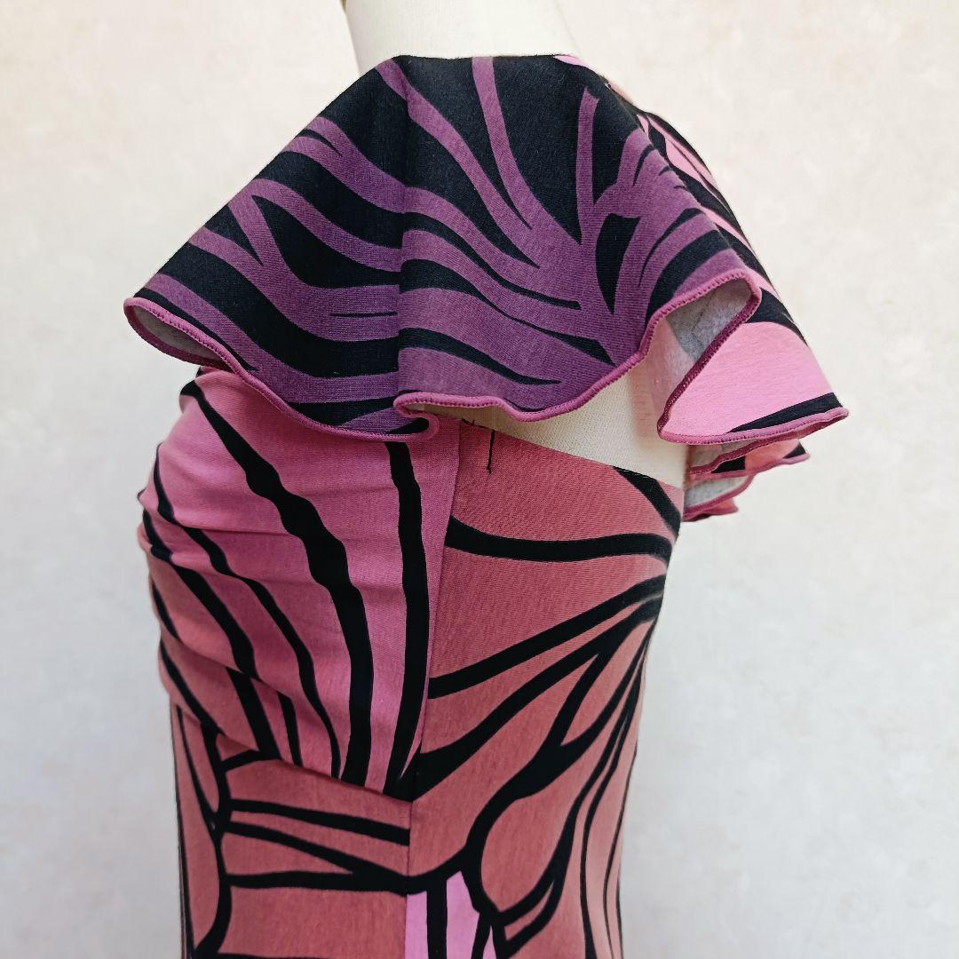 Hugs and Honis ハグホニ ハワイアン フラワープリントドレス M