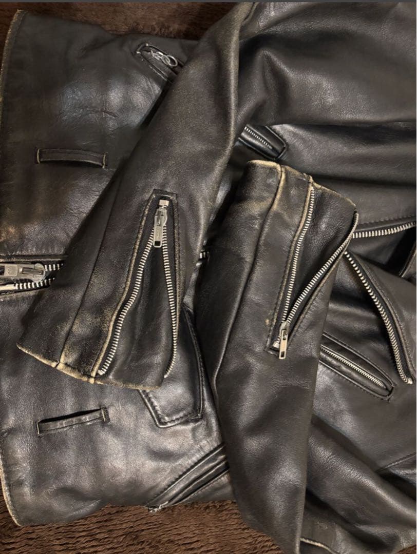 K*）様 Schott 618 ダブルライダース 36 バイカータグ