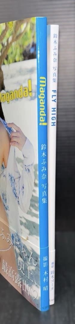 鈴木ふみ奈 写真集 Maganda! サイン入り プロマイド FLY HIGH