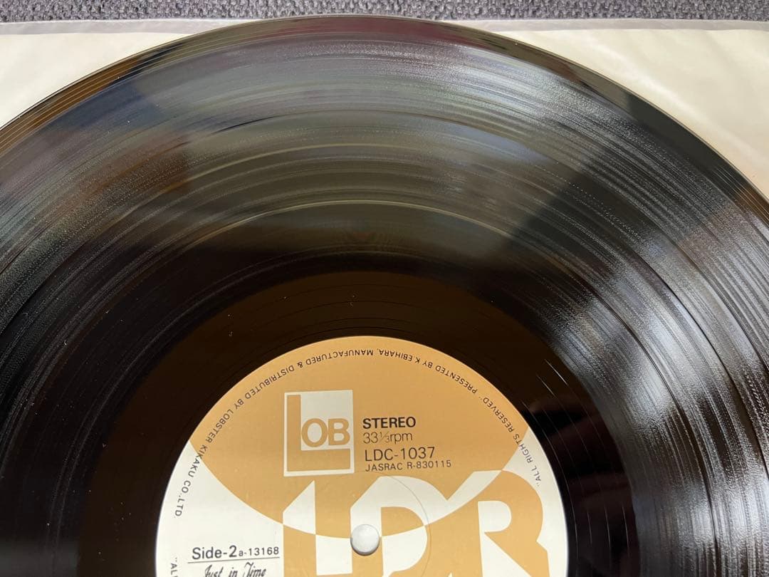 LDC-1037 原信夫とシャープス&フラッツ Just in Time LP