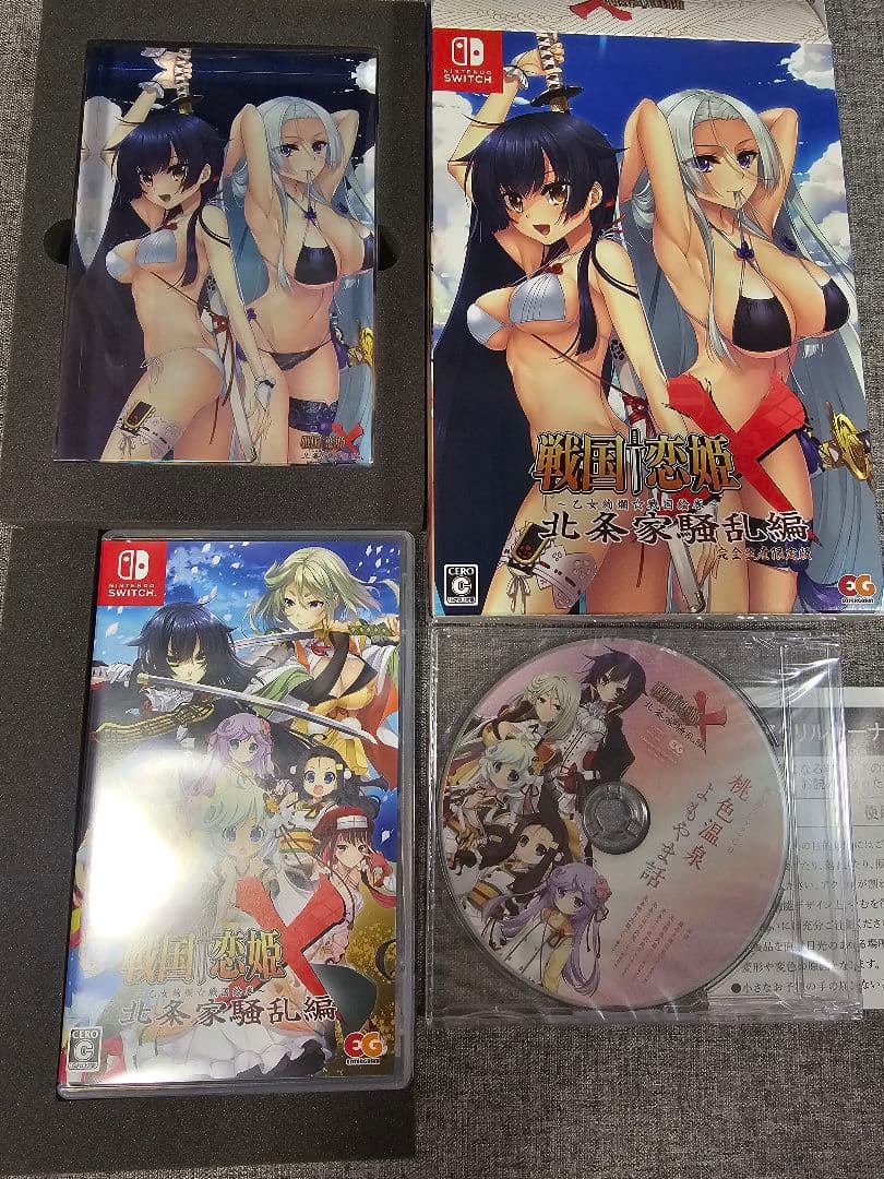 戦国恋姫　Switch 限定版セット　ソフト