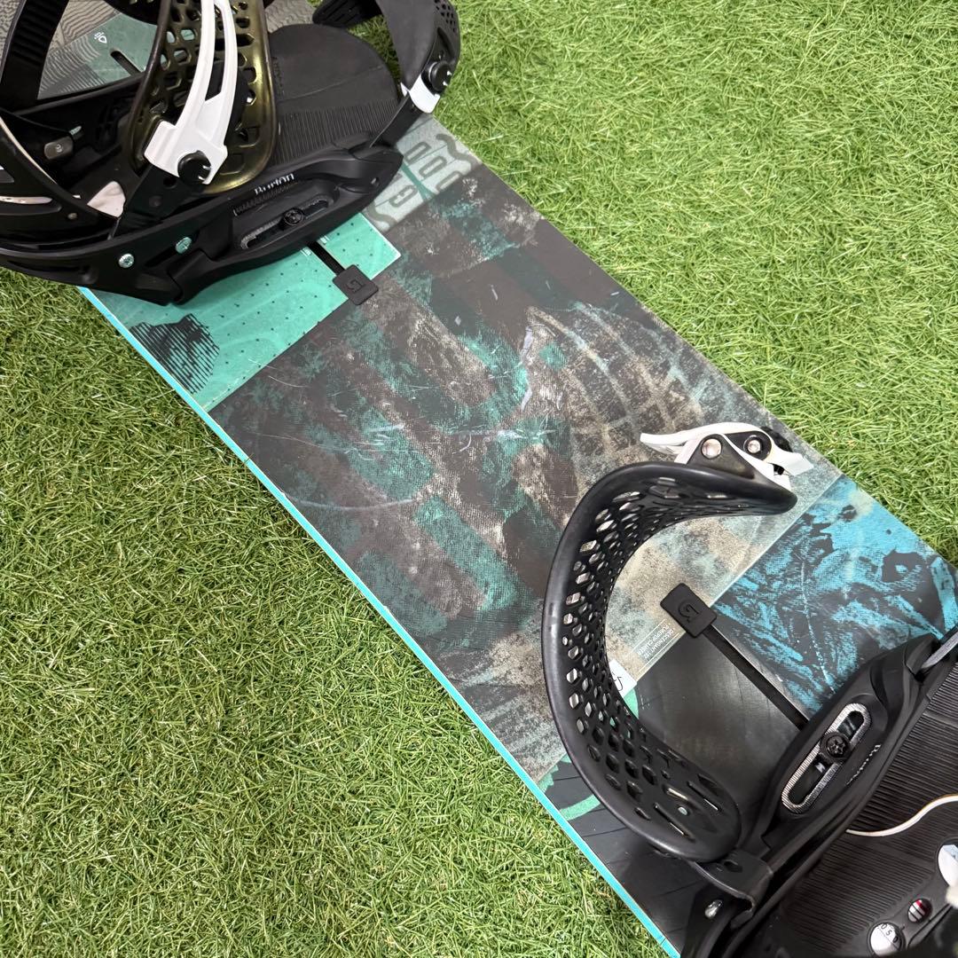 O2 BURTON 152cm メンズスノーボードセット