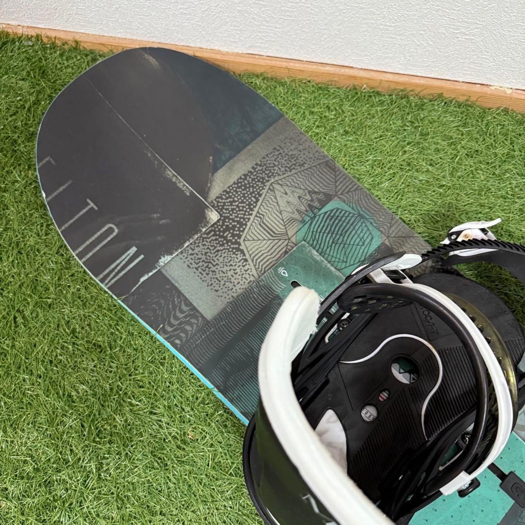 O2 BURTON 152cm メンズスノーボードセット