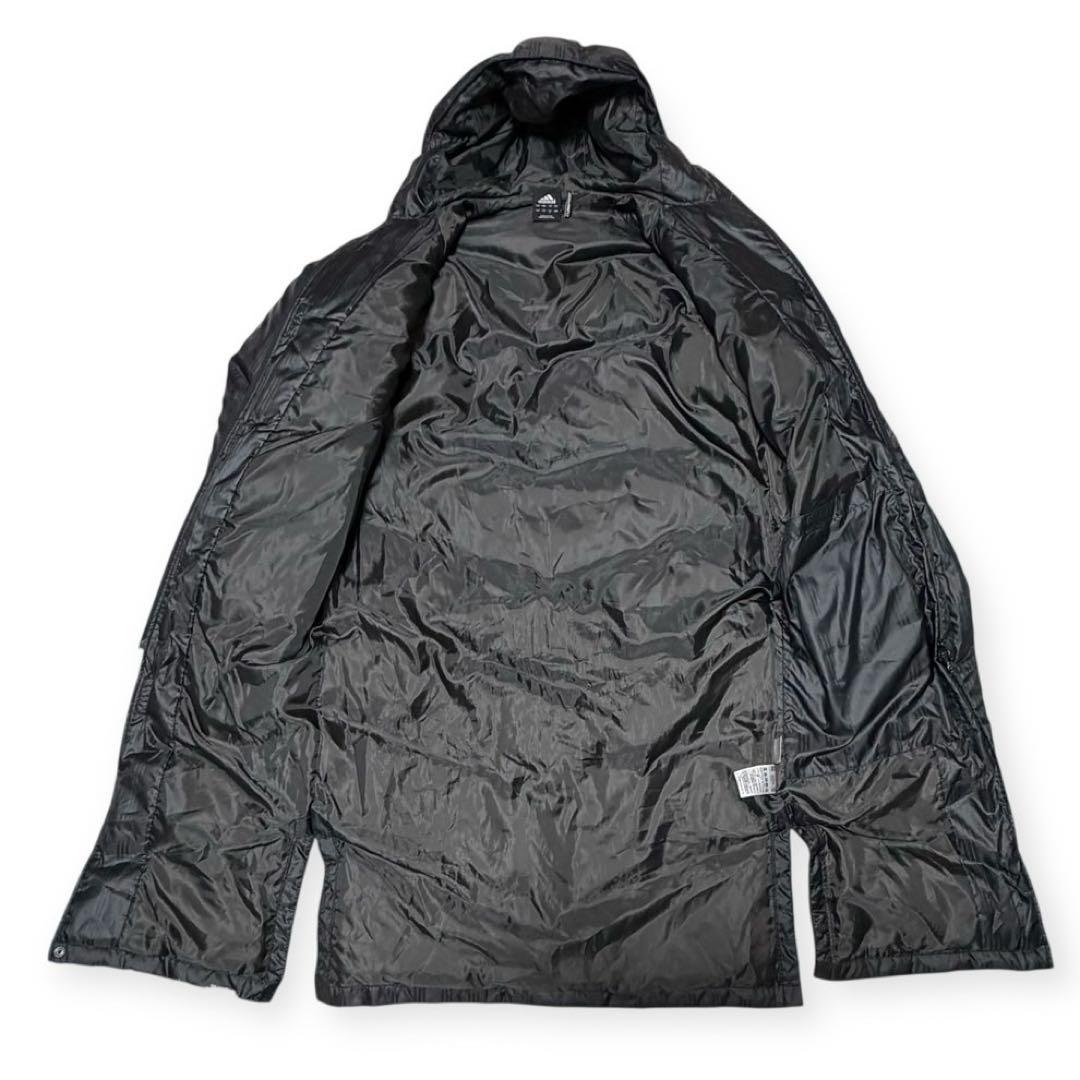 最終値下げ　アディダス ダウン　ベンチコート ロングコートCLIMAPROOF