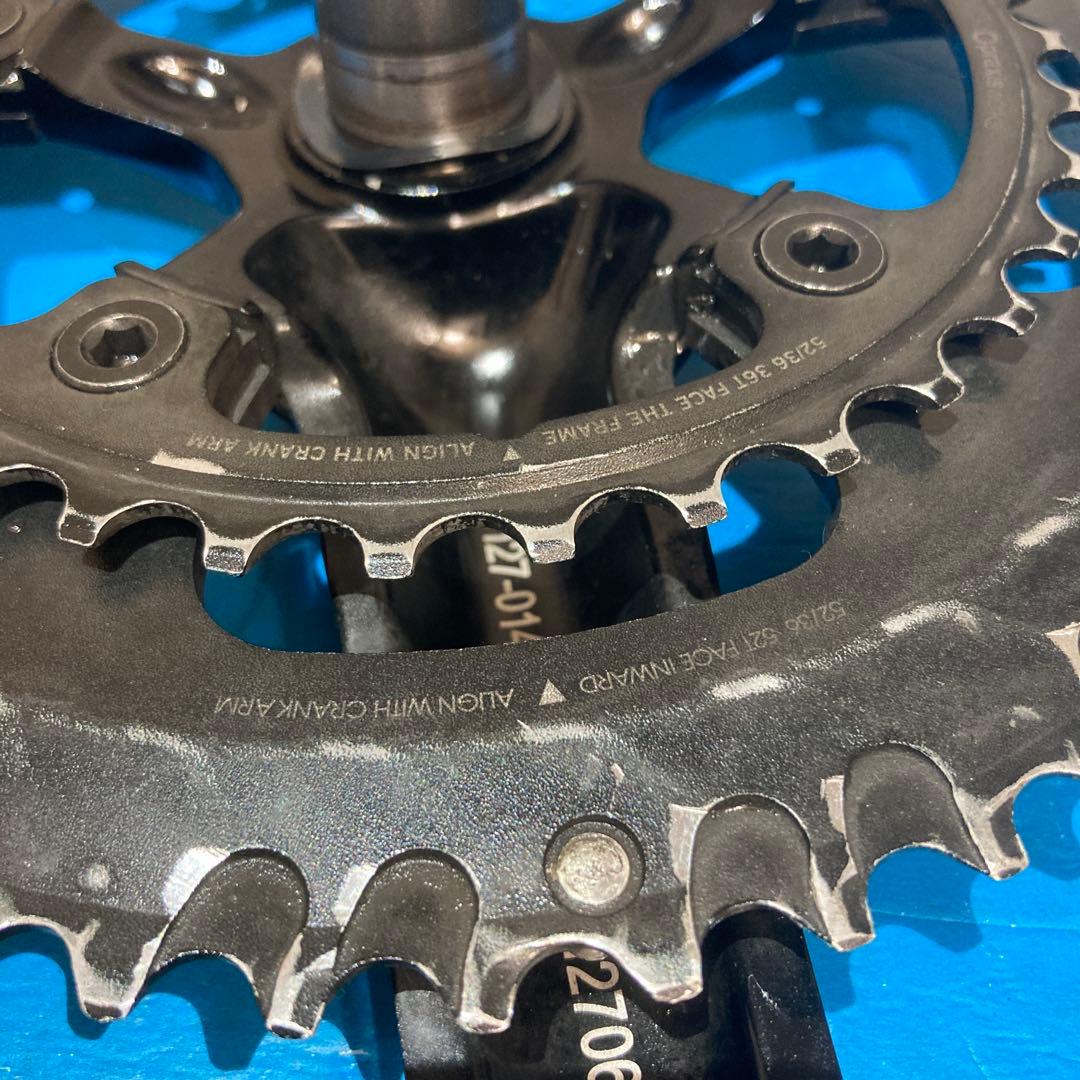 ◻️美品 praxisworks OVAL300 52/36 クランクセット