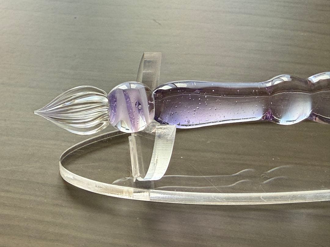 【週末特価】めんめーる　ガラスペン　星ペン　宵星