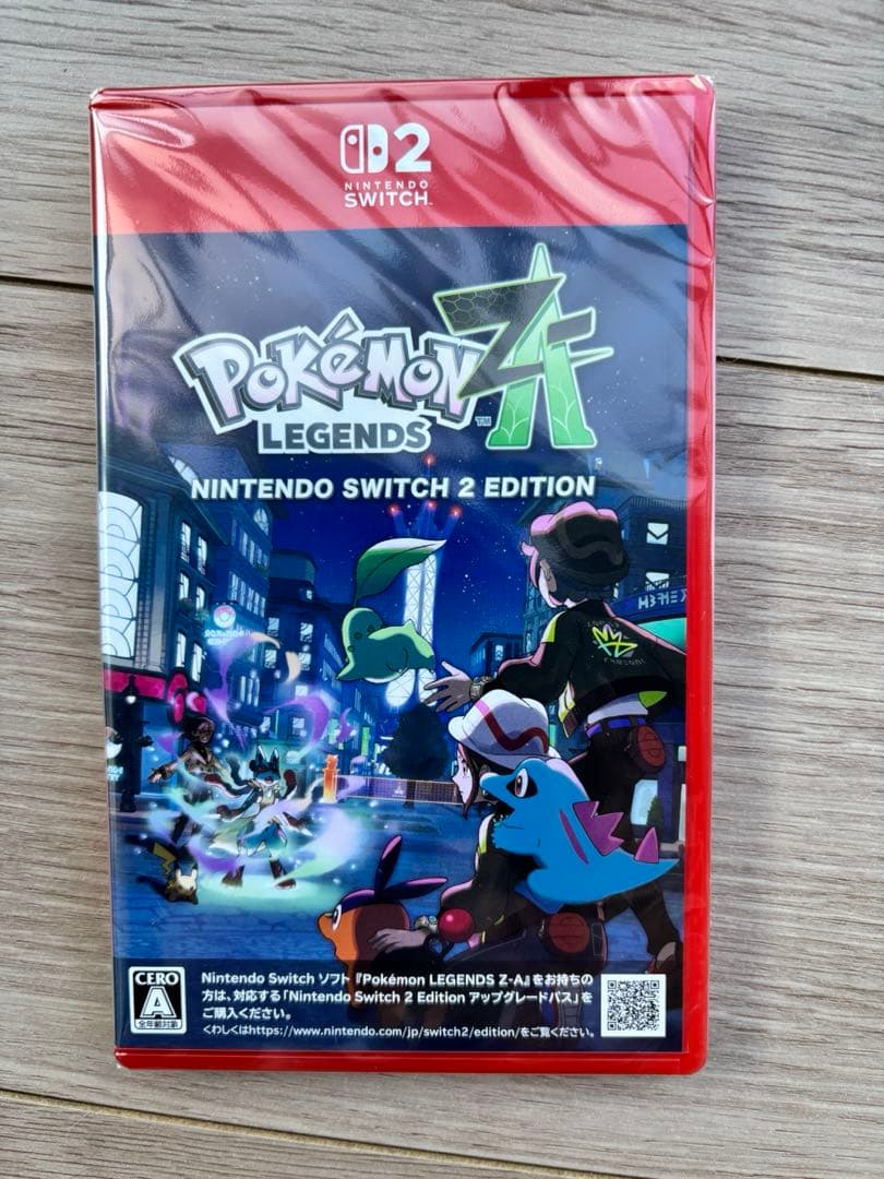【新品未開封】Switch2 Pokémon LEGENDS Z-A＋おまけ付き