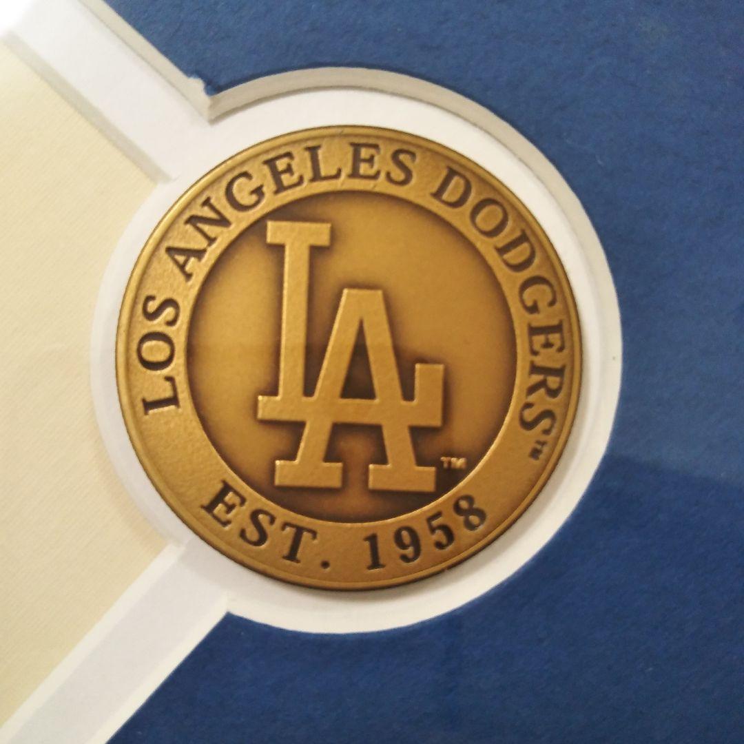 【DODGERS チームフレーム】ハイランドミント製 ロゴ&ダート
