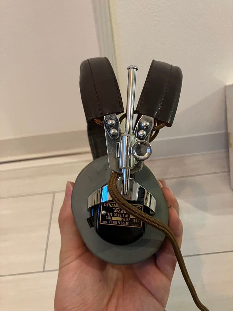 希少美品ELEGA DR-631A ダイナミック有線ヘッドフォン