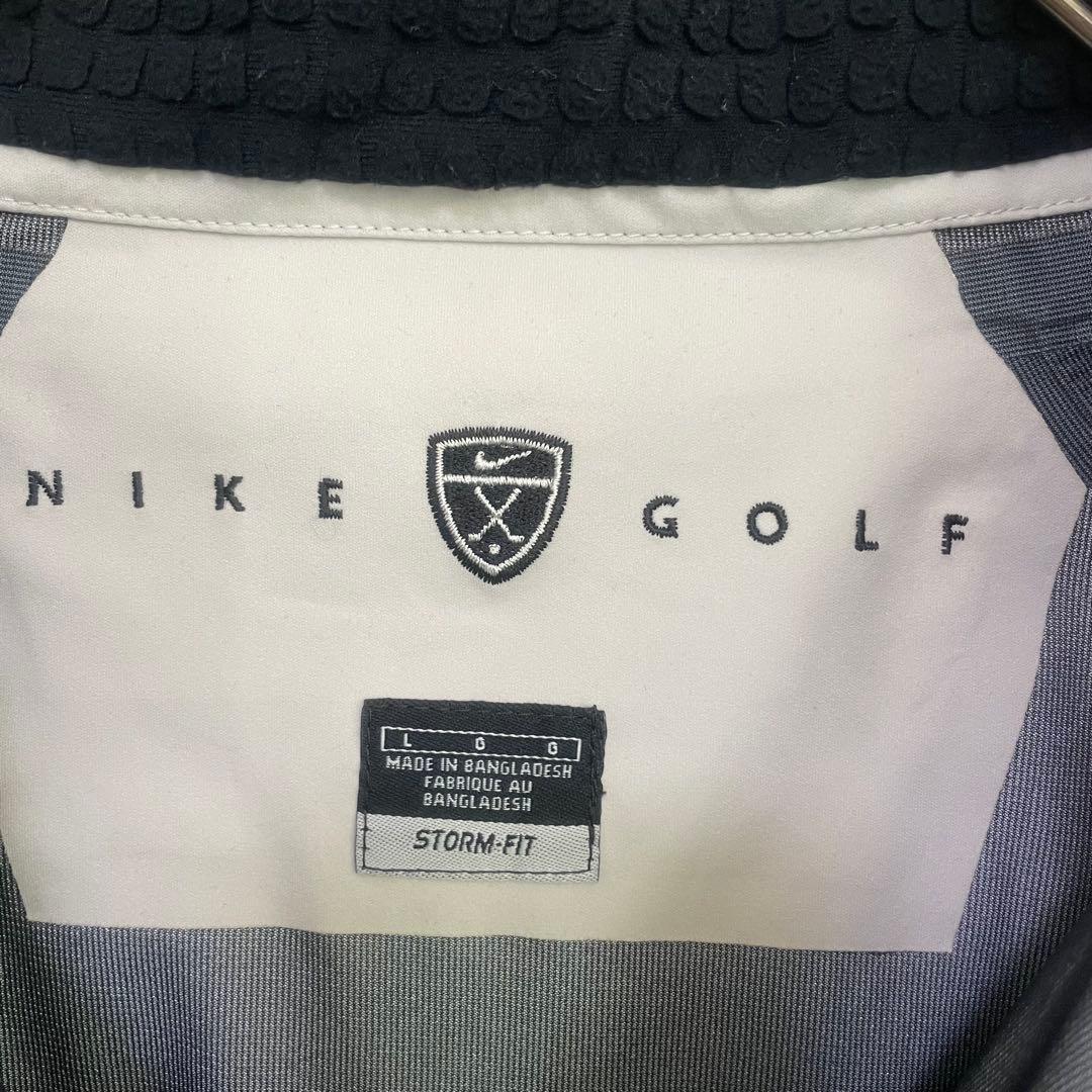 NIKE GOLF ナイキゴルフSTORM-FIT ハーフジップ ナイロンジャケ