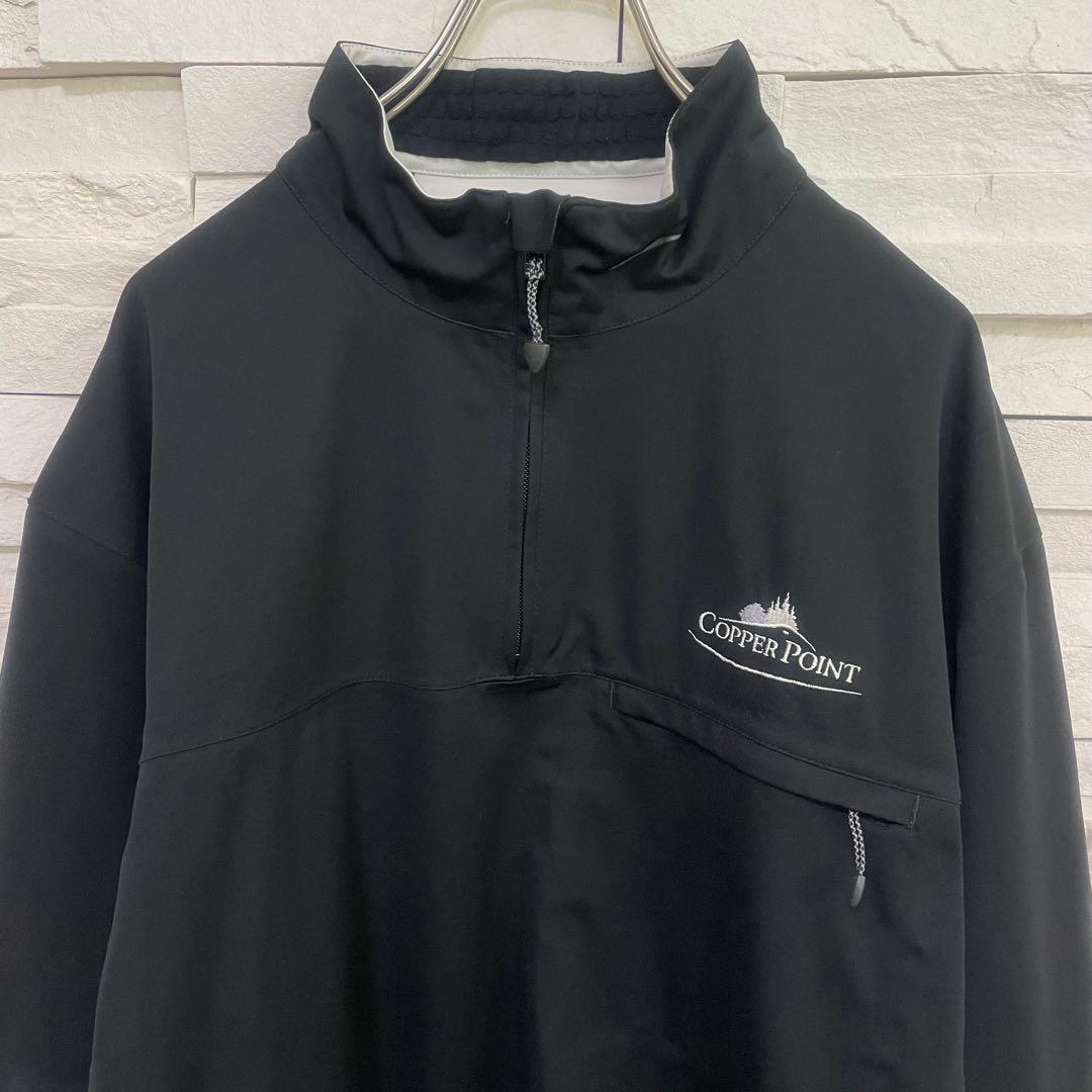 NIKE GOLF ナイキゴルフSTORM-FIT ハーフジップ ナイロンジャケ