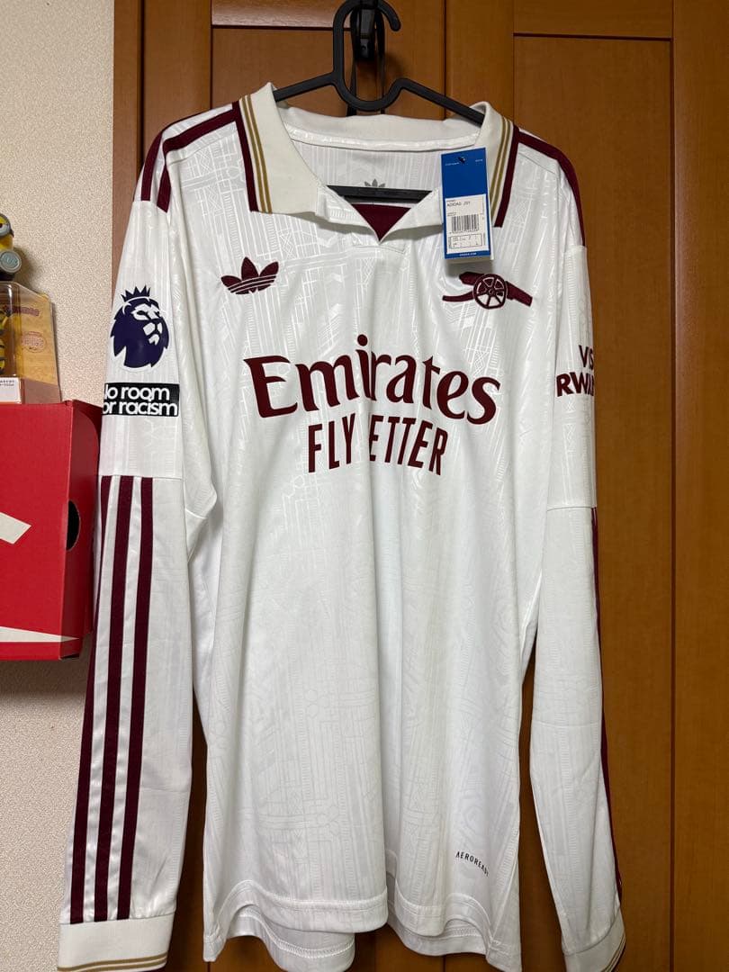 e*r様 【新品タグ付き】アーセナル 24/25 ホーム 長袖ユニフォーム カラ