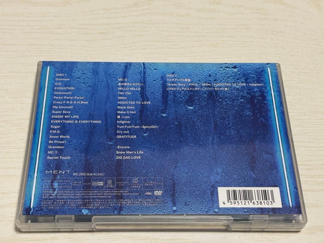  Man ライブDVD セット売り