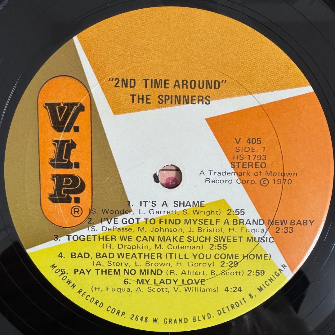 洋楽 SPINNERS / 2ND TIME AROUND