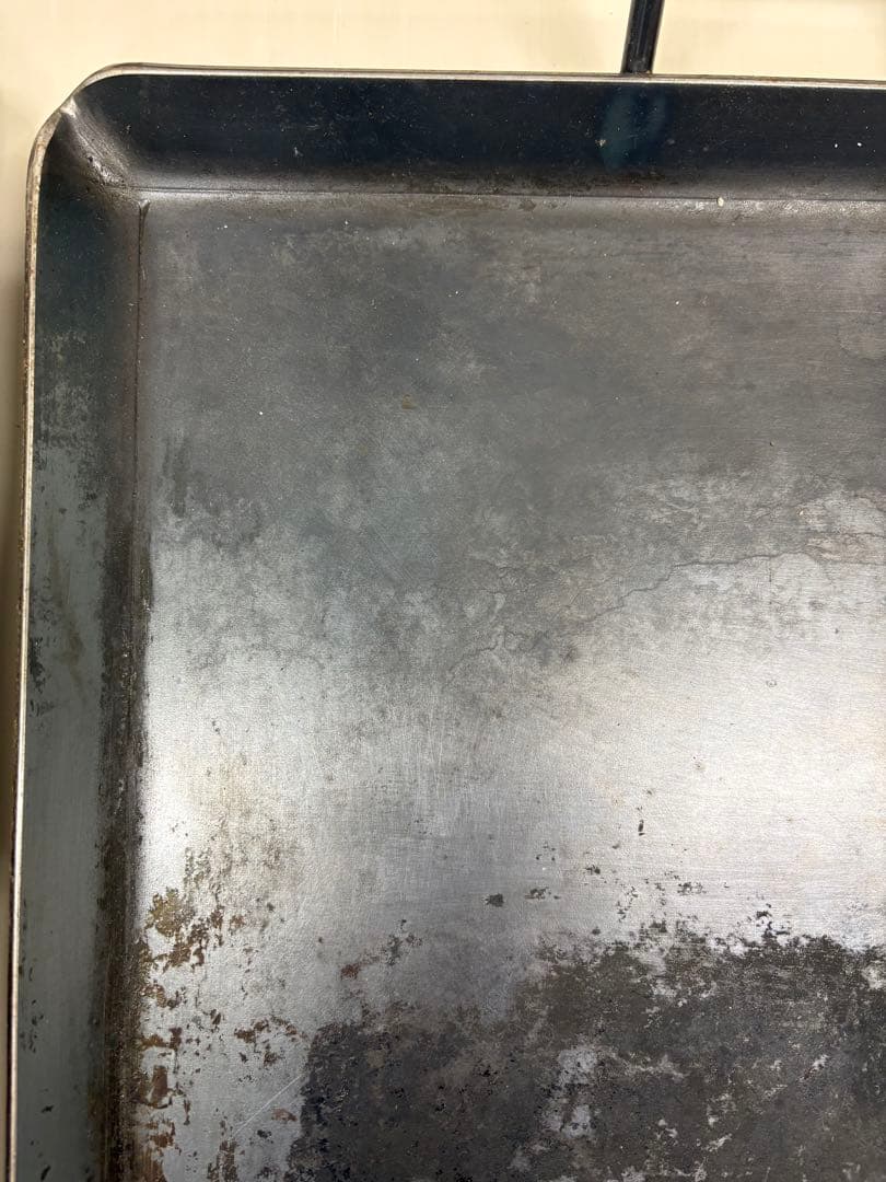 【業務用 鉄板 2枚セット】BBQ・鉄板焼き用 大型 65×45cm 厚み6mm