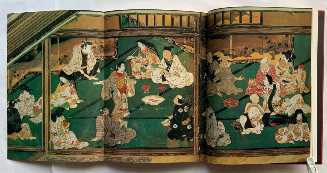 『近世風俗図譜』全13巻の1~7巻　桃山時代　遊楽　洛中洛外　遊里　遊女@900