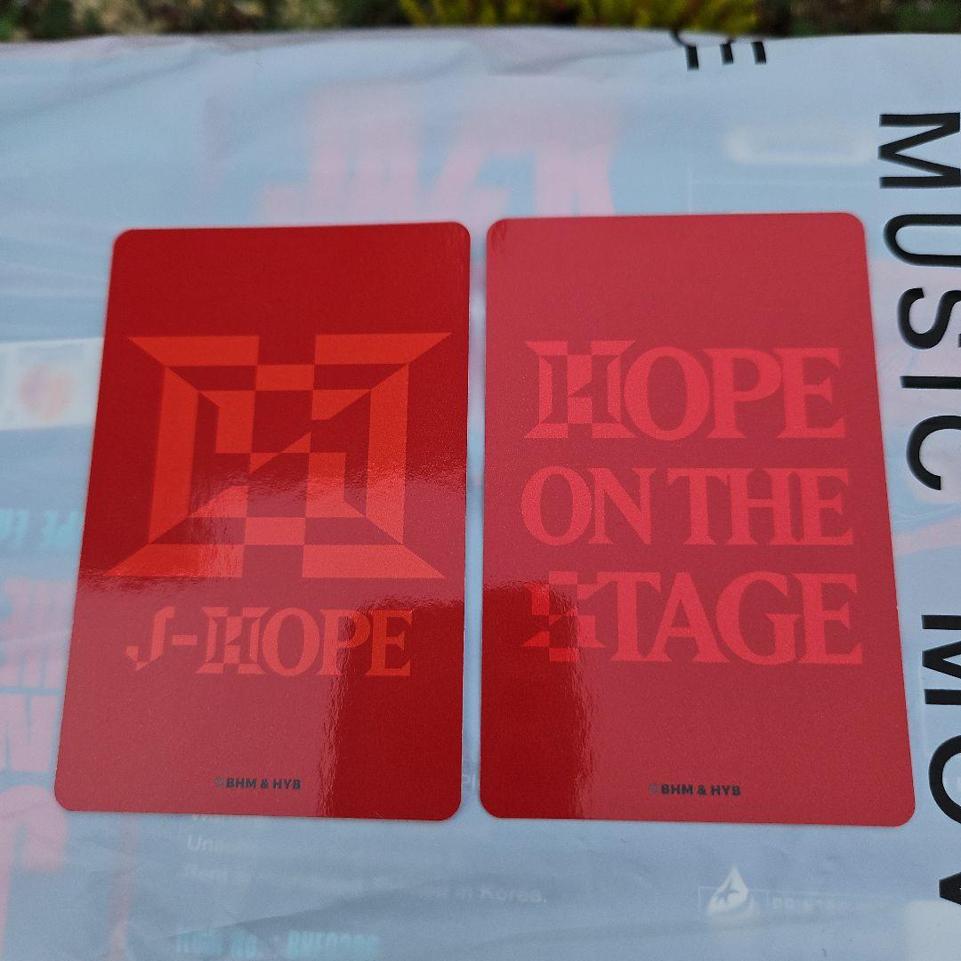 BTS J-HOPE 会場限定　CD 購入特典　ラキドロ　２枚セット