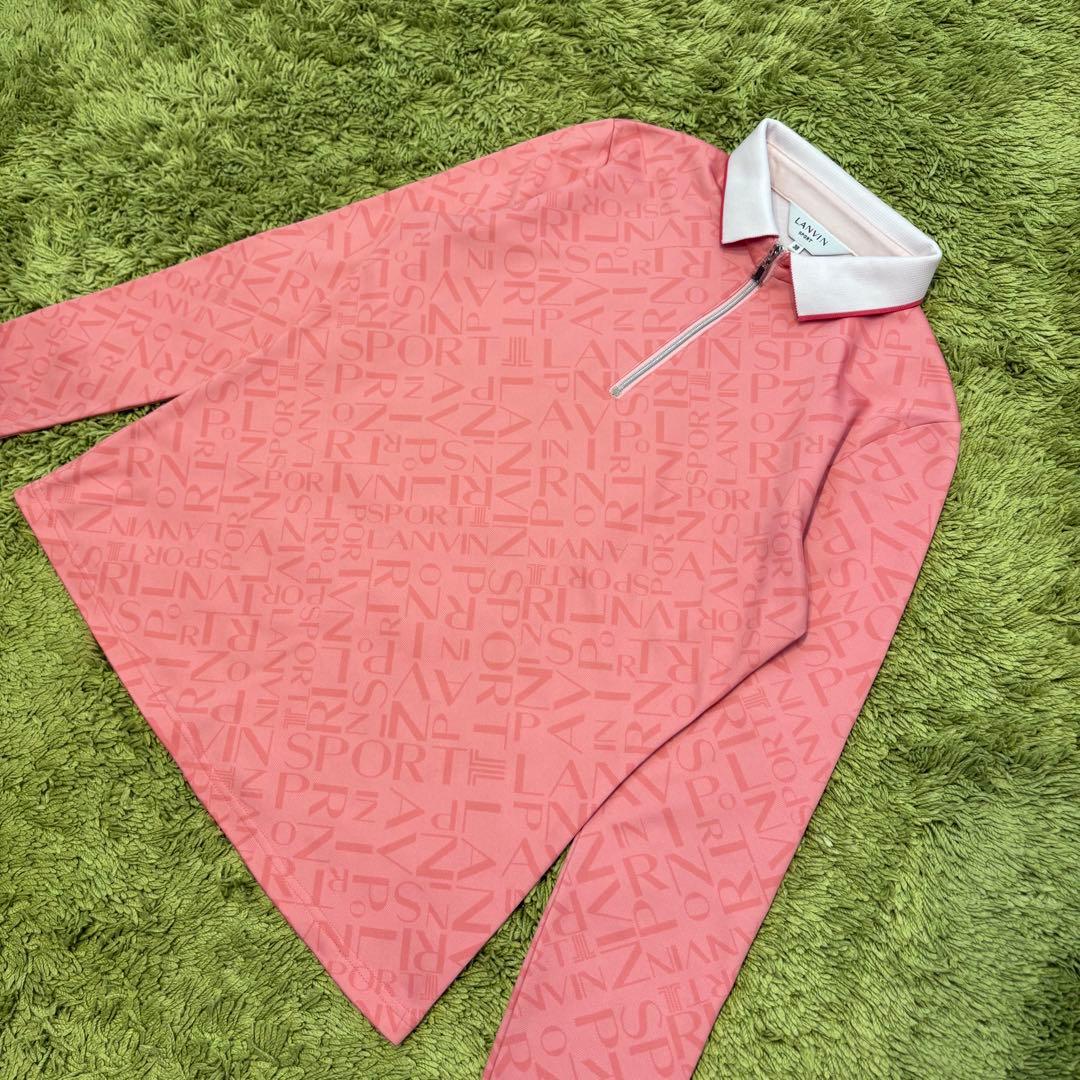 LANVIN SPORT ランバンスポール 長袖シャツ ハーフジップシャツ 38