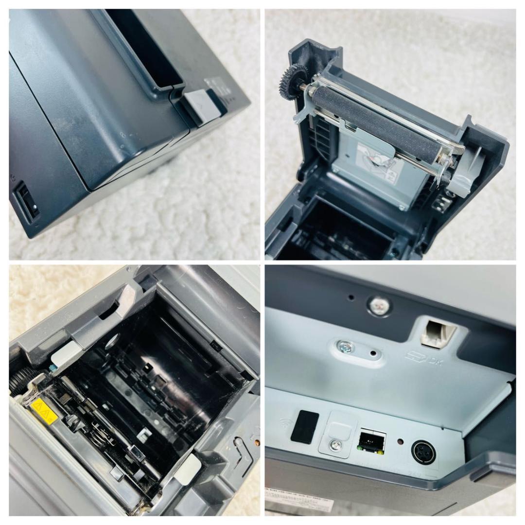 エプソン TM-T20II サーマルレシートプリンター 動作確認済 ダークグレー