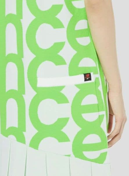 再値下げ新品　ニューバランスゴルフ　ワンピースМ　ライトグリーン