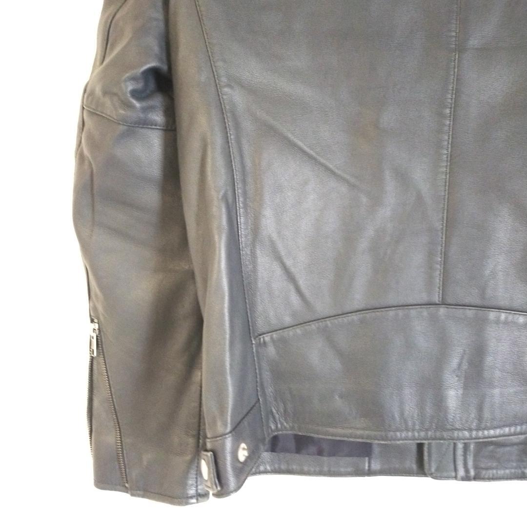 るい13世様限定　ジャーナルスタンダード　ラムレザー　シングルライダース　L　黒