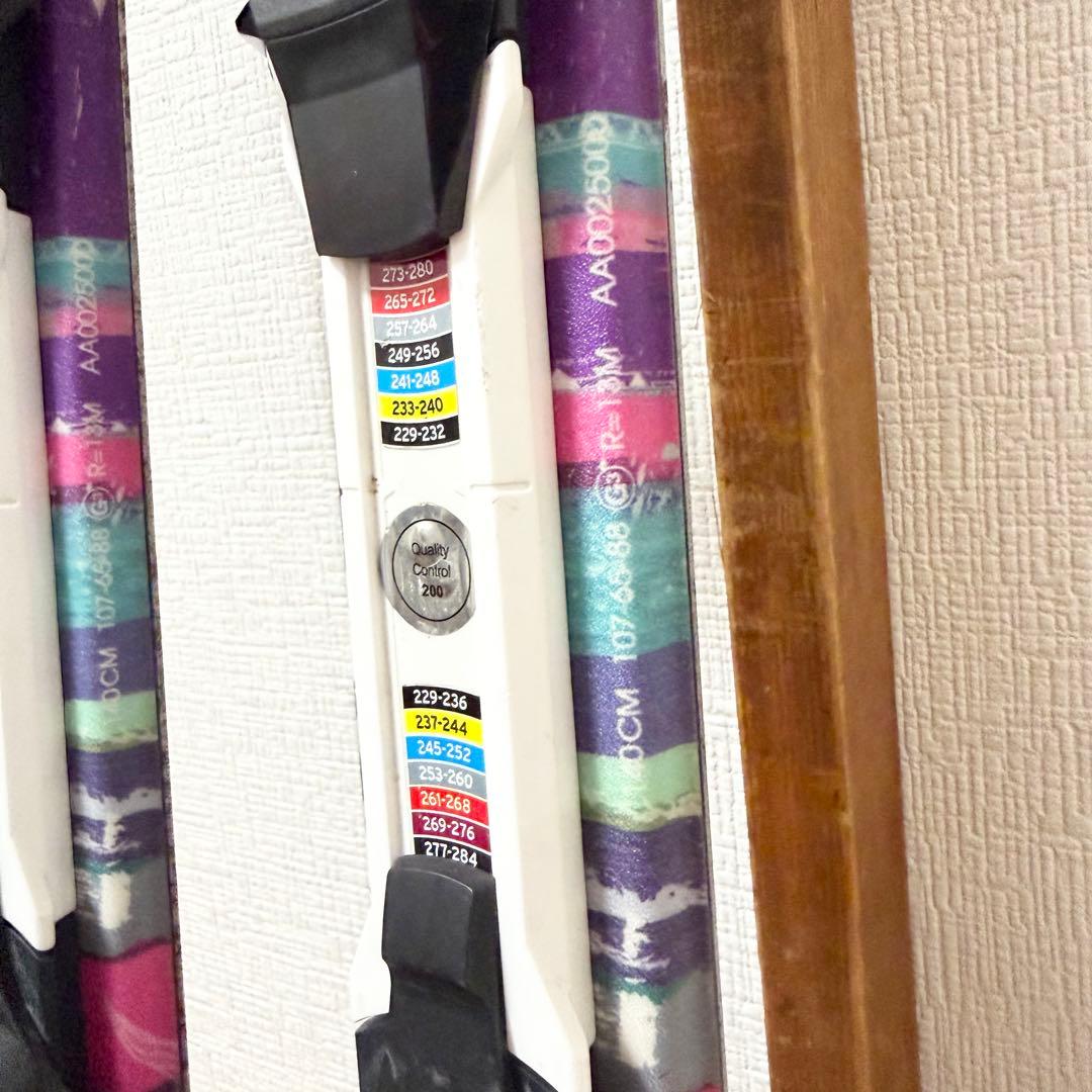 ■アトミック140cm ■スキーセット■板140 靴23-23.5/ストック