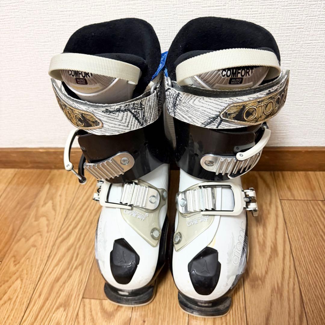■アトミック140cm ■スキーセット■板140 靴23-23.5/ストック