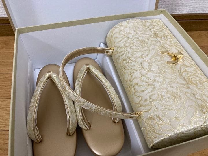結婚式、パーティー　フォーマル草履バックセット