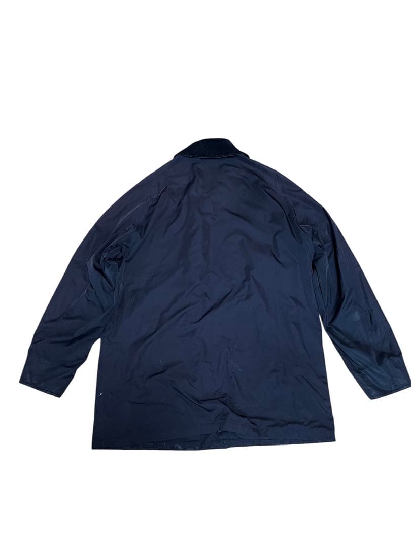 Barbour バブアー ナイロンジャケット L 紺 リペア済 ビデイル型