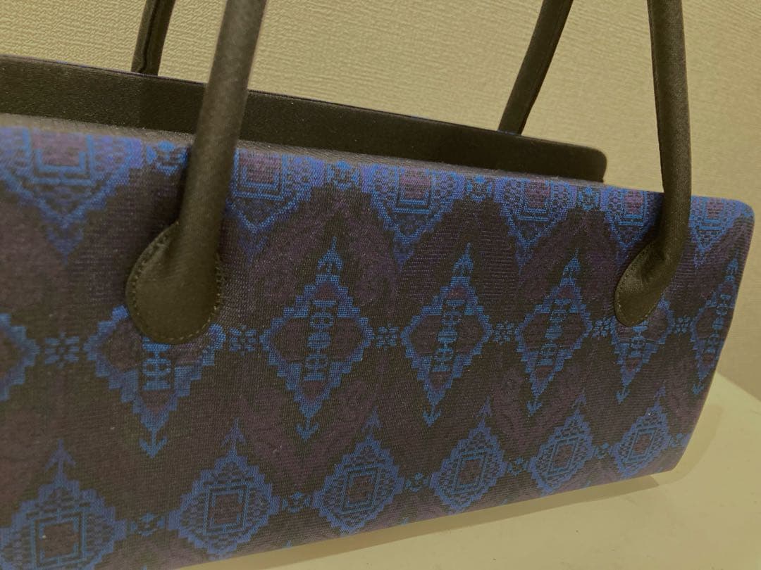 正絹経錦(たてにしき)利休和装バッグ