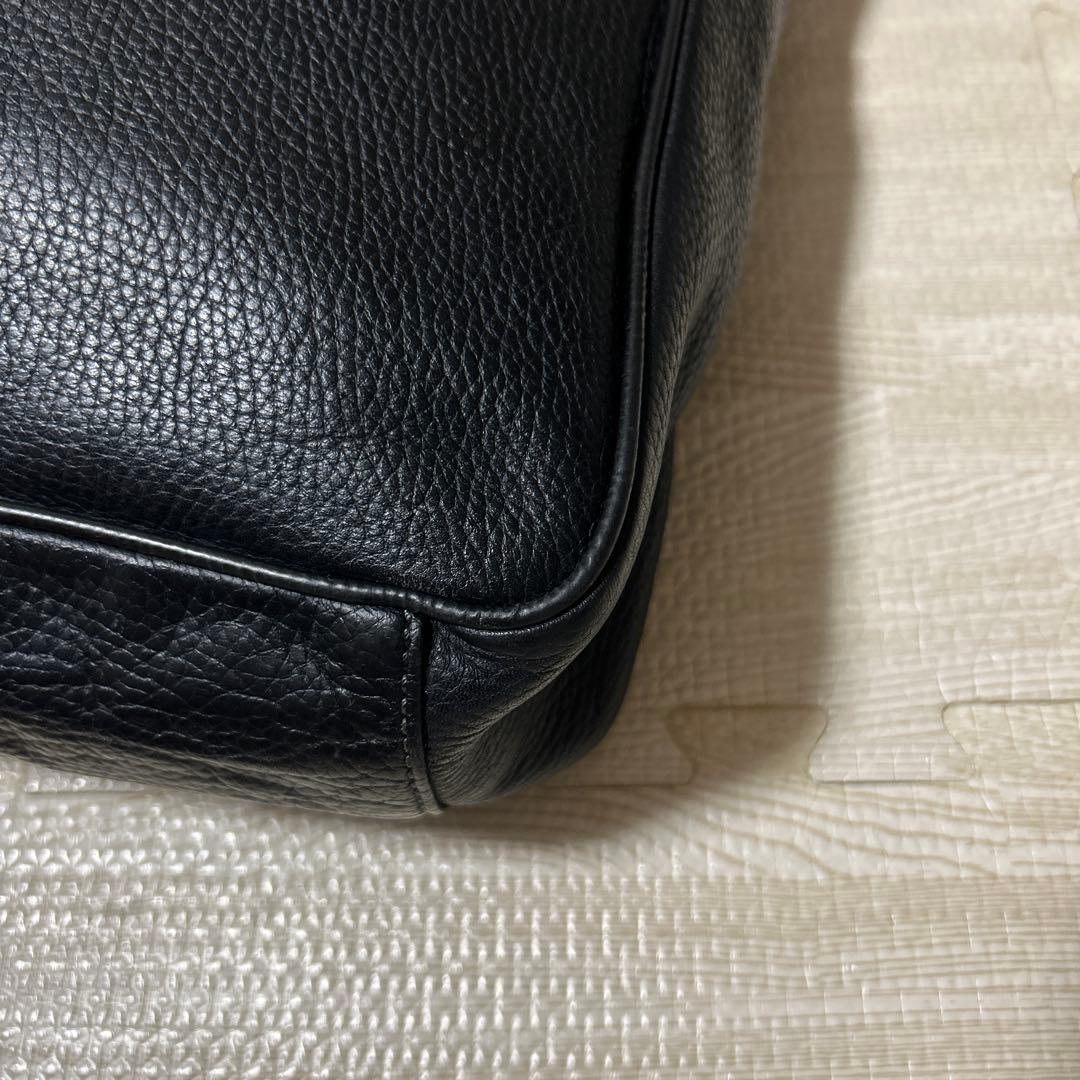 GIVENCHY グレインレザートートバッグ　ブラック