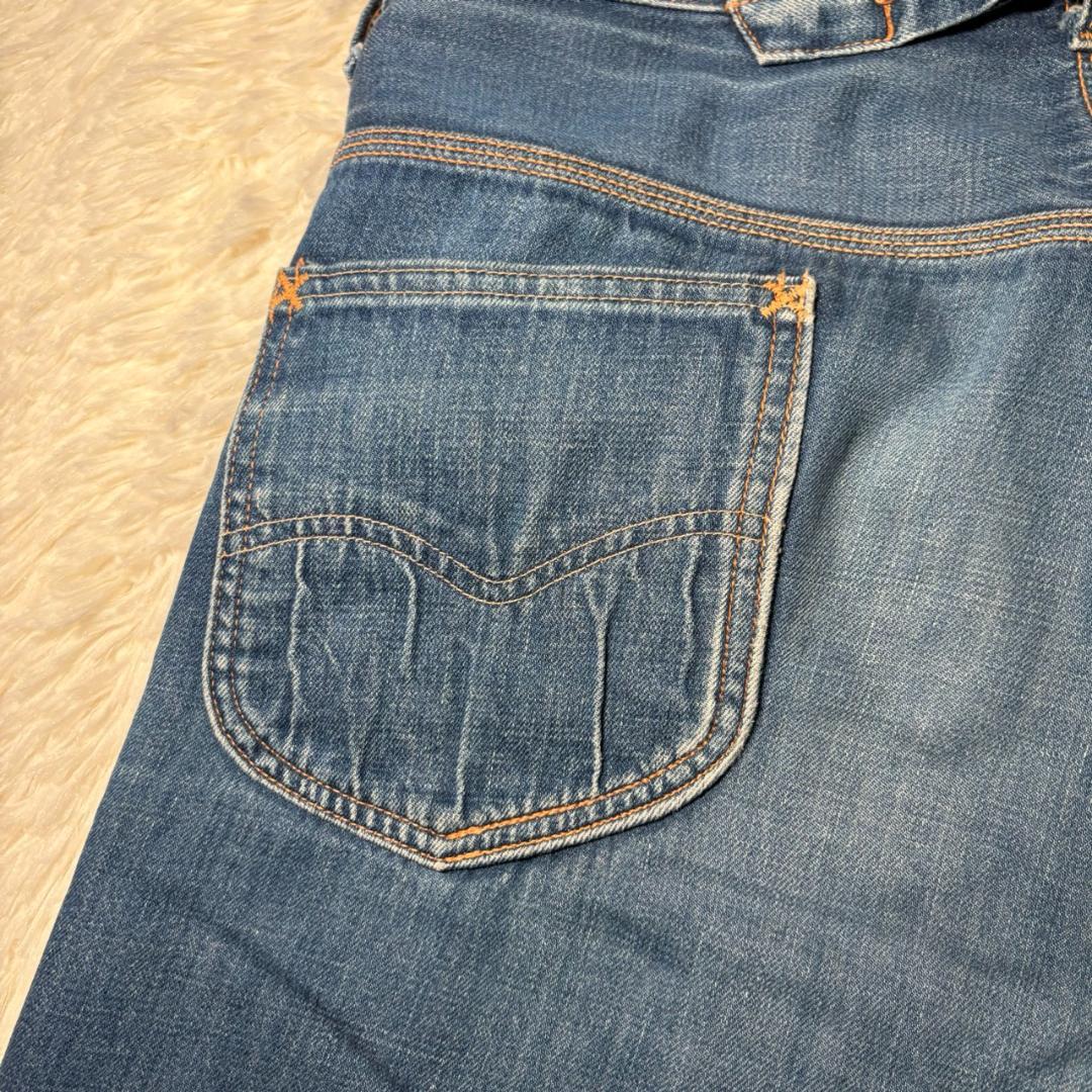 【希少】Lee 101B カウボーイ ヘアオンハイド シンチバック W32